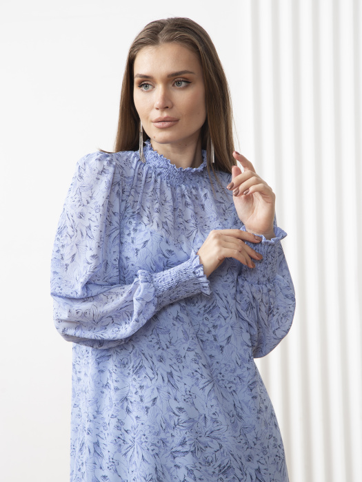 Платье 2.1.1-836-3 голубой