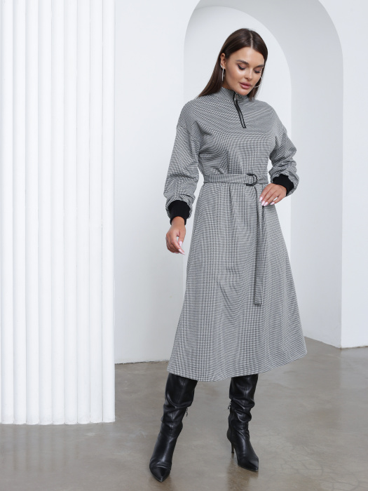 Платье 4.1.3-807-2 гусиная лапка