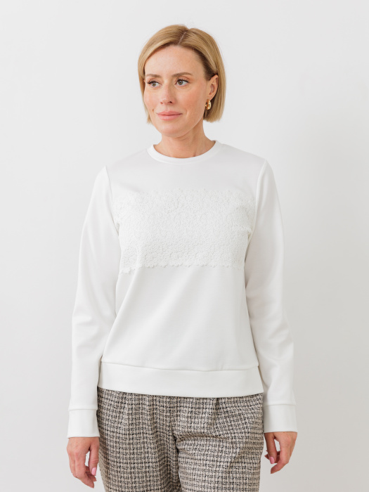 Свитшот 4.61.1-1.2-4 молочный