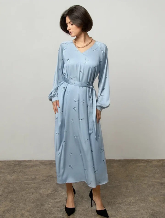 Платье 2300-1214-02 Голубой