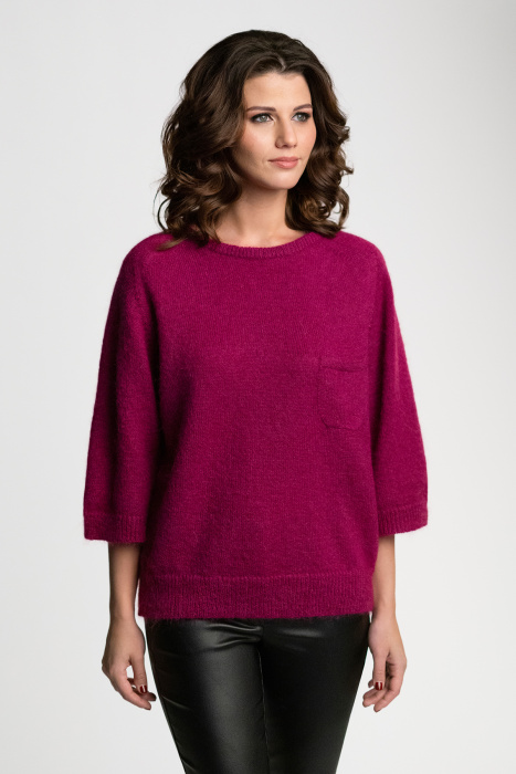 Джемпер BD5234 вишневый