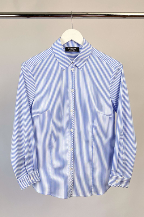 Блуза 12.1209.260 Бело-Голубой