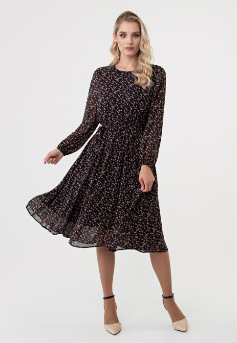 Платье 6524-1 черный