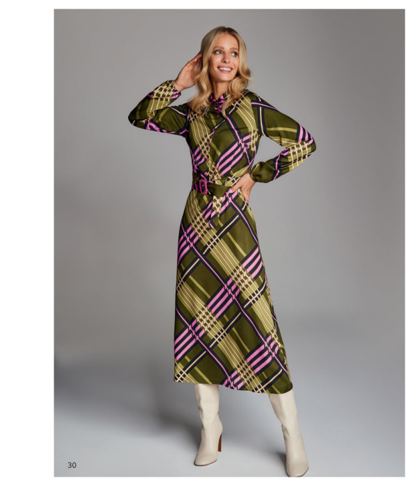 Платье 46/225/23 мультиколор