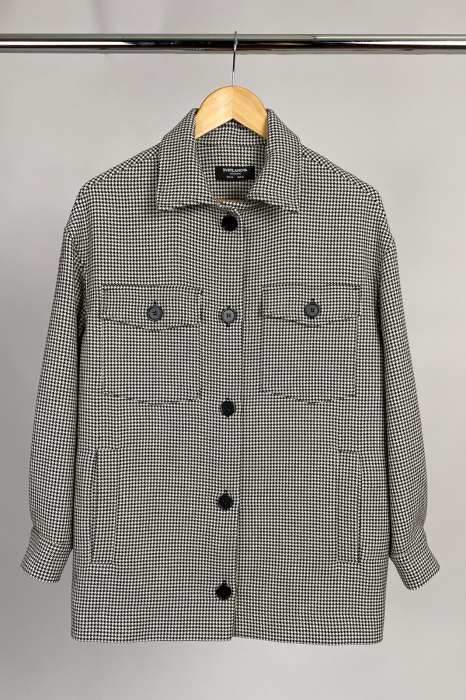 Жакет 52.1202.246 Чёрно-Белый