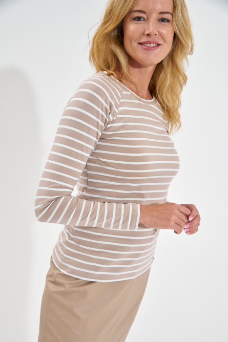 Лонгслив 4.6.1-80.2-3 бежевый