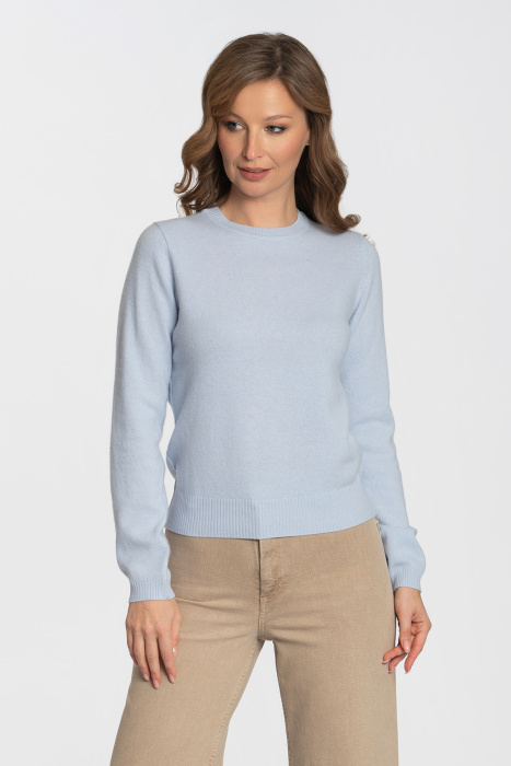 Джемпер BD5373 голубой