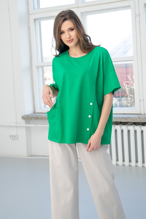 Блуза 13.1330.298 Зелёный