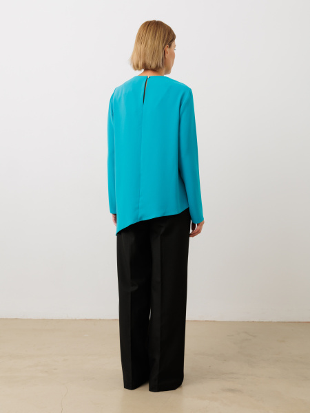 Блуза 2.7.3-863-3 бирюза