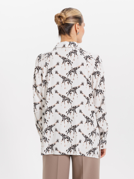 Рубашка 2.73.1-839-4 бел.жирафы