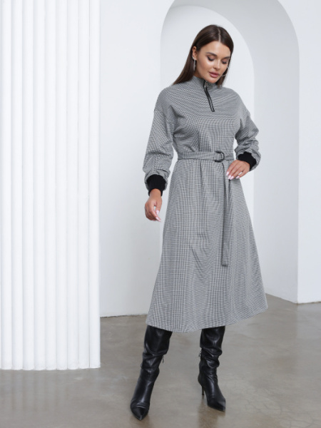 Платье 4.1.3-807-2 гусиная лапка