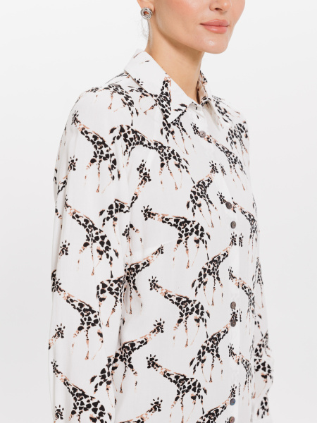 Рубашка 2.73.1-839-4 бел.жирафы