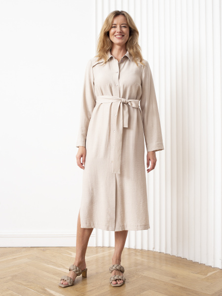 Рубашка 2.73.1-820-3 бежевый