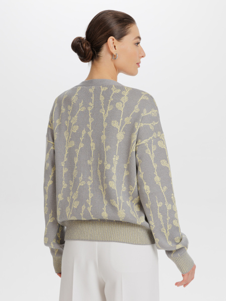 Кардиган 3.C.2-511-4 серый