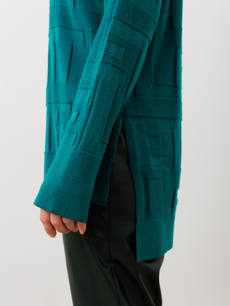 Джемпер 3.DJ.3-127-3 ярко-зеленый