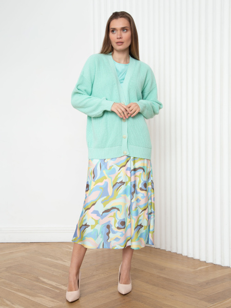 Кардиган 3.C.3-502.1-3 мятный