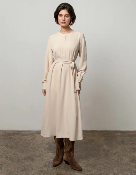 Платье 2300-1202 Молочный