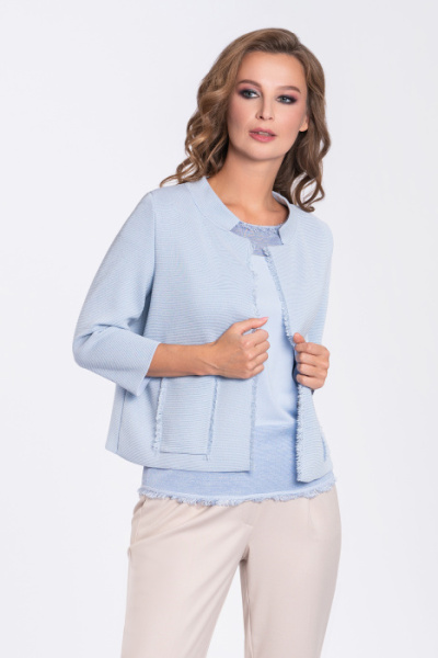 Жакет AMBLAR светло-голубой