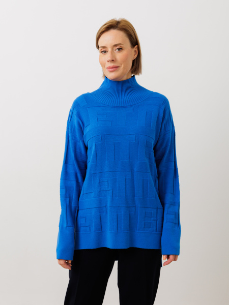 Джемпер 3.DJ.3-127-3 ярко-синий