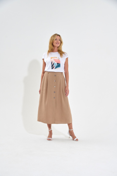Юбка 2.4.3-118.1-3 бежевый
