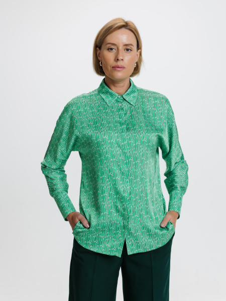 Костюм 362.2-4/72-4 зел.моногр.