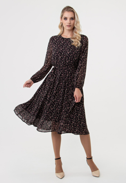 Платье 6524-1 черный
