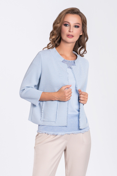Жакет AMBLAR светло-голубой