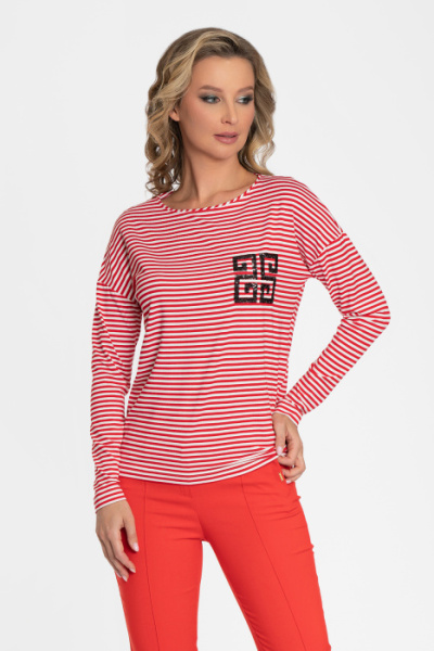 Лонгслив 10/103/23 красный