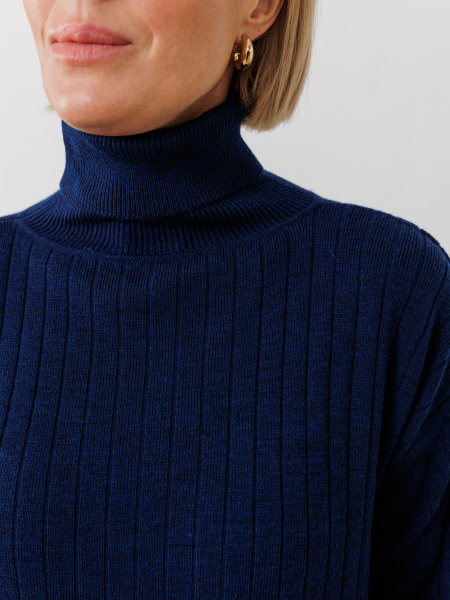 Платье 3.D.3-611-3 темно-синий