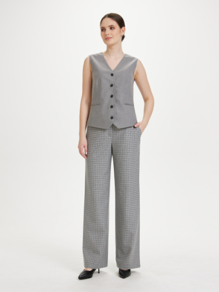 Брюки 2.5.2-222-4 сер./клетка