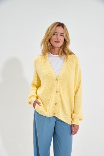 Кардиган 3.C.3-502.1-3 лимонный