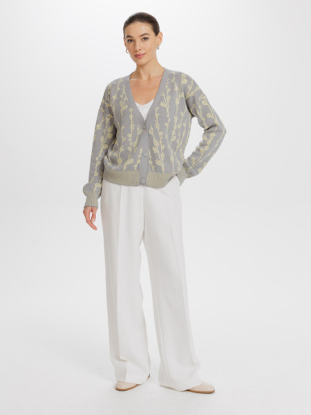 Кардиган 3.C.2-511-4 серый