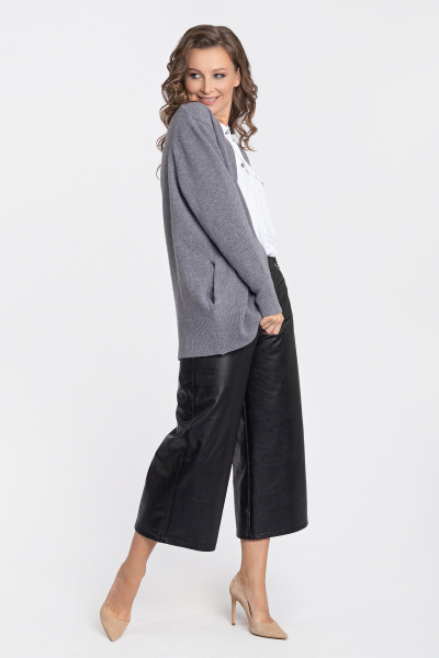 Кардиган BD5374 серый