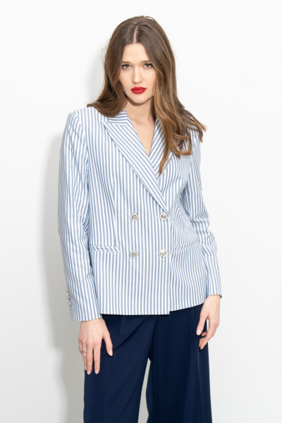 Жакет 53.1180.310 Бело-Синий