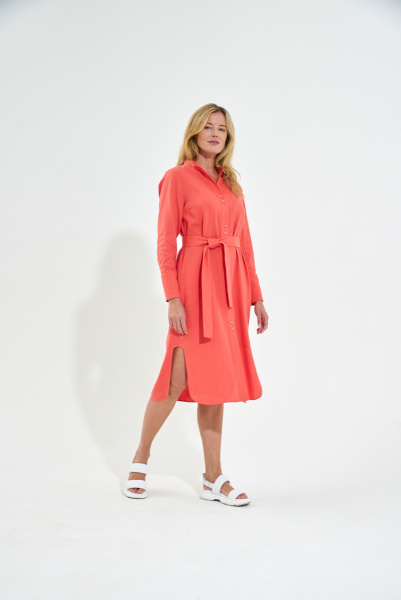 Платье 2.1.1-818-3 коралловый