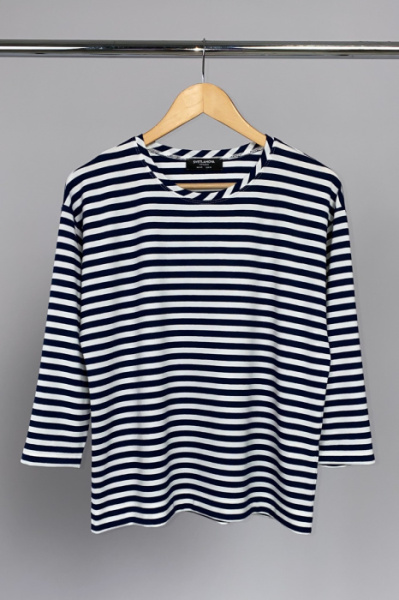 Лонгслив 13.1336.077 Сине-Белая По