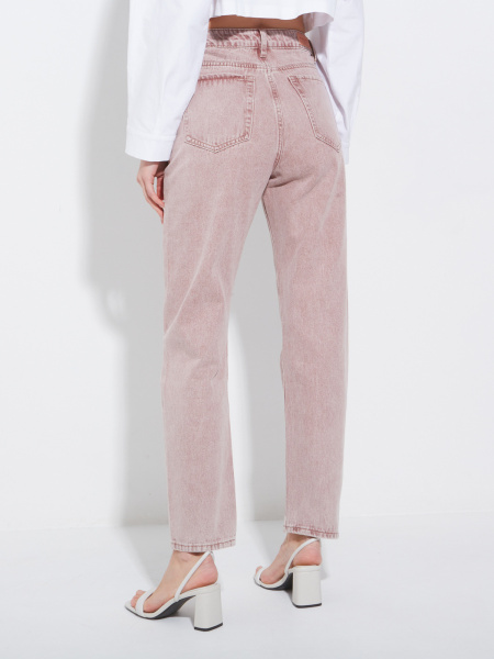 Джинсы MR19267 Розовый