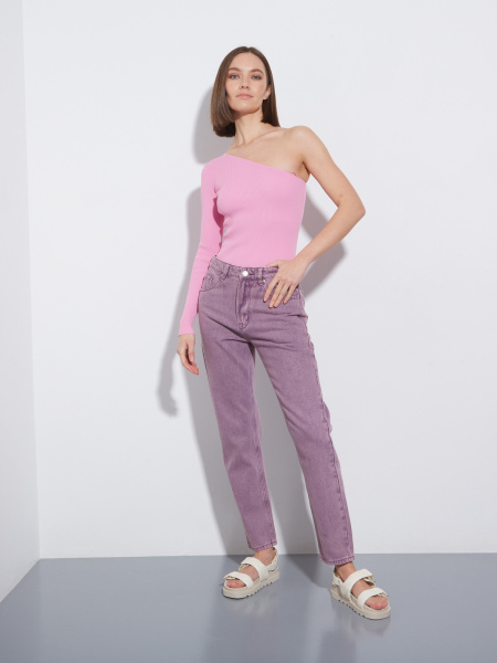 Джинсы MR19267 Фиолетовый