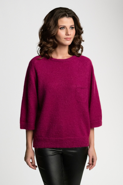 Джемпер BD5234 вишневый