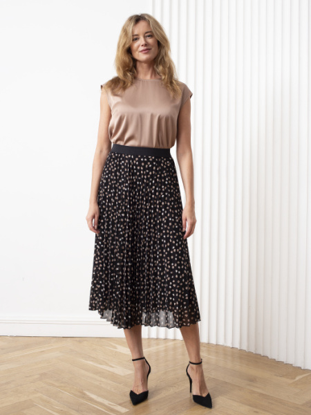 Юбка 2.4.6-72-3 черный принт