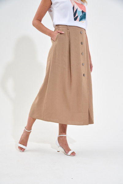 Юбка 2.4.3-118.1-3 бежевый