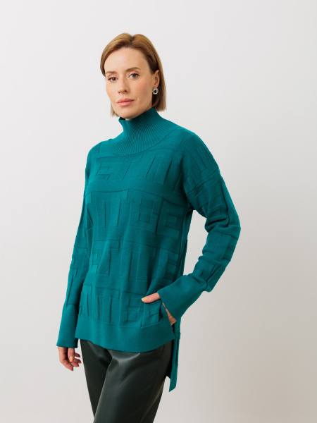 Джемпер 3.DJ.3-127-3 ярко-зеленый