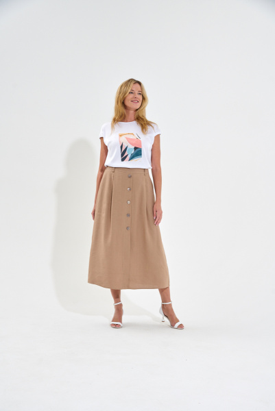 Юбка 2.4.3-118.1-3 бежевый