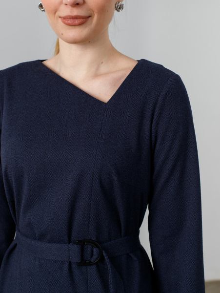 Платье 4.1.2-870-3 елка-синий