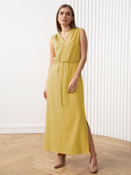 Платье 2.1.1-827-3 горчичный