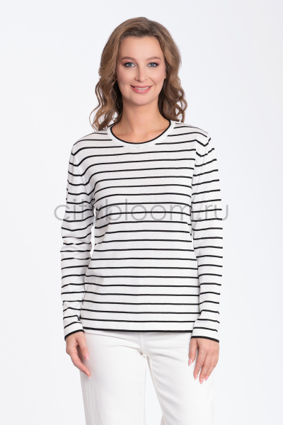 Пуловер BD5546 гранат/крем