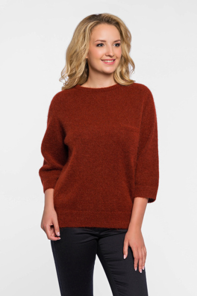 Джемпер BD4373 бордо