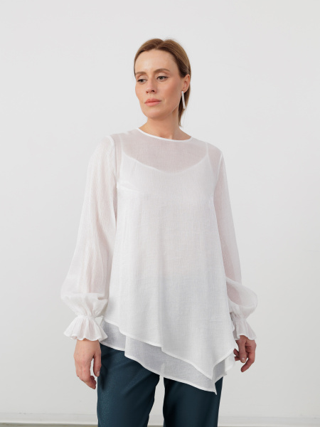 Блуза 2.7.2-845-3 снежн.люрекс