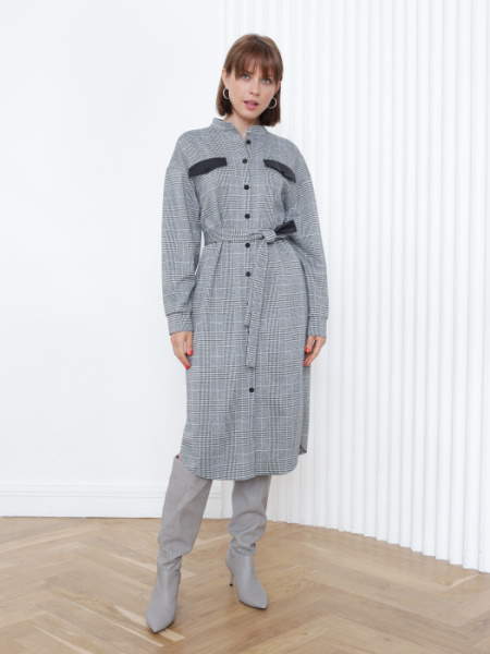 Платье 4.1.2-801-2 серый