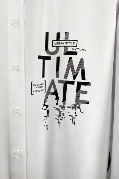 Блуза 12.133.202-1 Белый